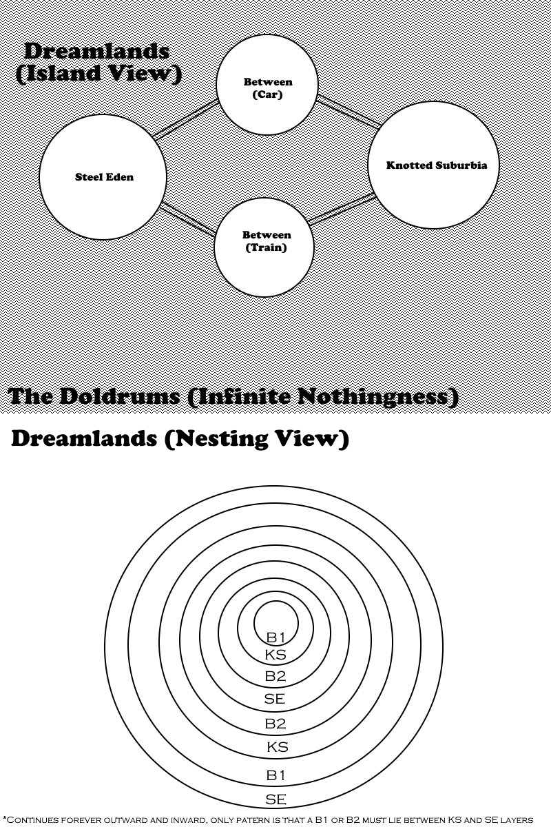 Dreamlands Map